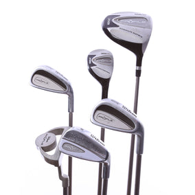 Used Wilson Profile Junior Medium Kids Set - Right-Handed - 1W, HY, Long Iron, Short Iron, PW, Putter - Youth Flex-Next Round