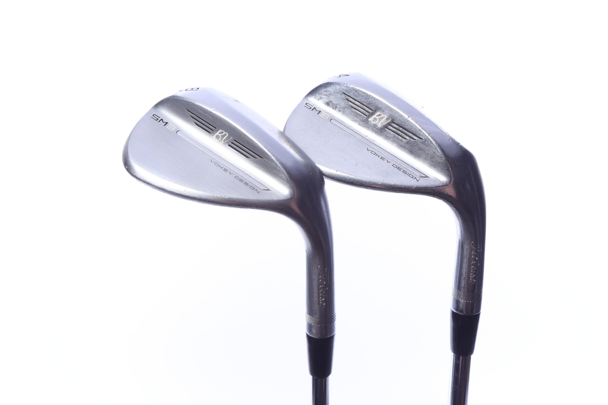 Used Titleist Vokey SM9 Tour Chrome Wedge Set - Right-Handed - 54*, 58* - Stiff Flex