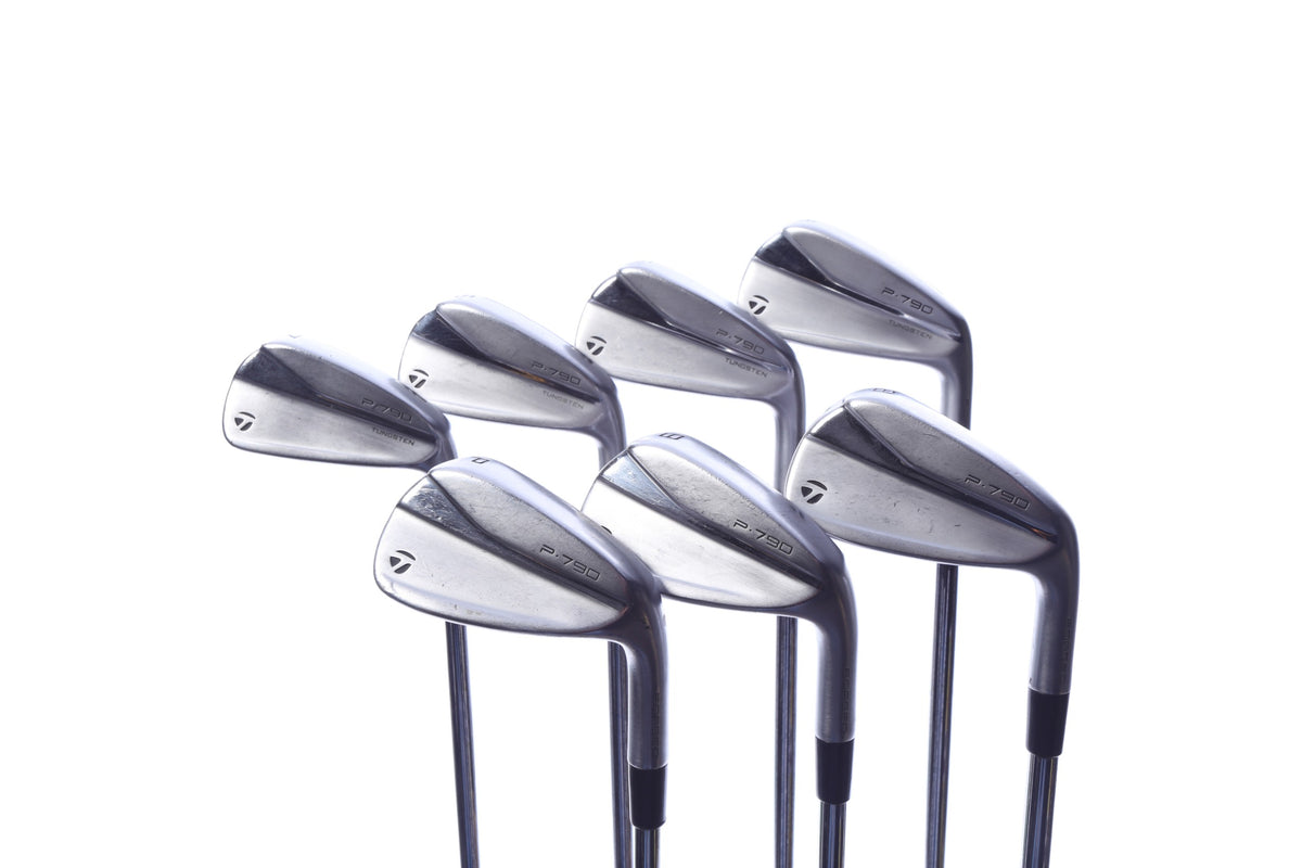 Used TaylorMade 2021 P790 Iron Set - Right-Handed - 4-PW - Stiff Flex