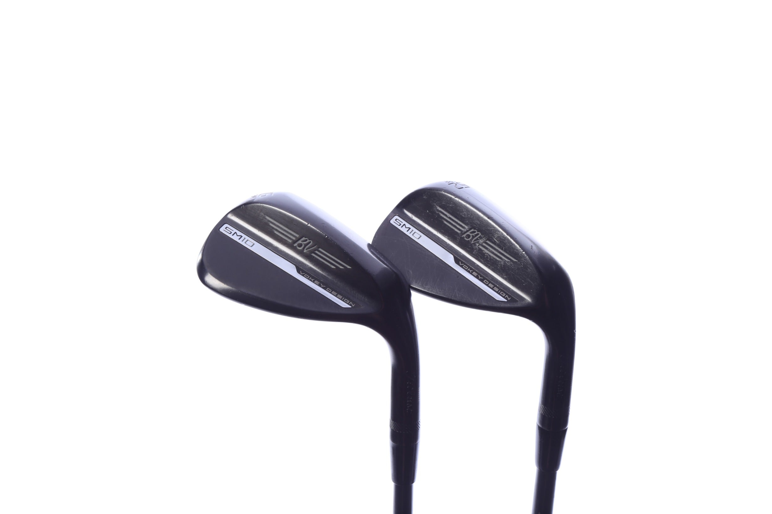 Used Titleist Vokey SM10 Black Vapor Wedge Set - Right-Handed - 52*, 56* - Wedge Flex