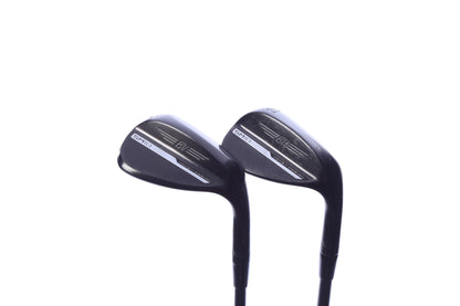 Used Titleist Vokey SM10 Black Vapor Wedge Set - Right-Handed - 52*, 56* - Wedge Flex