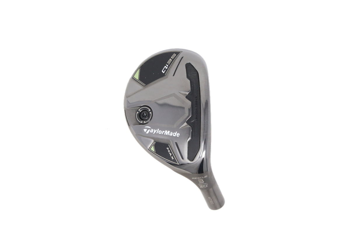 Used TaylorMade Qi35 MAX Rescue 3H - HEAD ONLY - Right-Handed - 20 Degrees