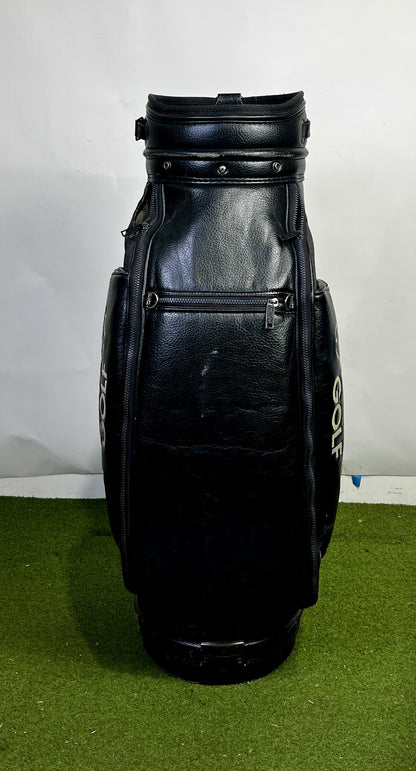 Big Bertha Callaway Staff Bag - 6 Dividers 6 Pockets- Black and White-Next Round
