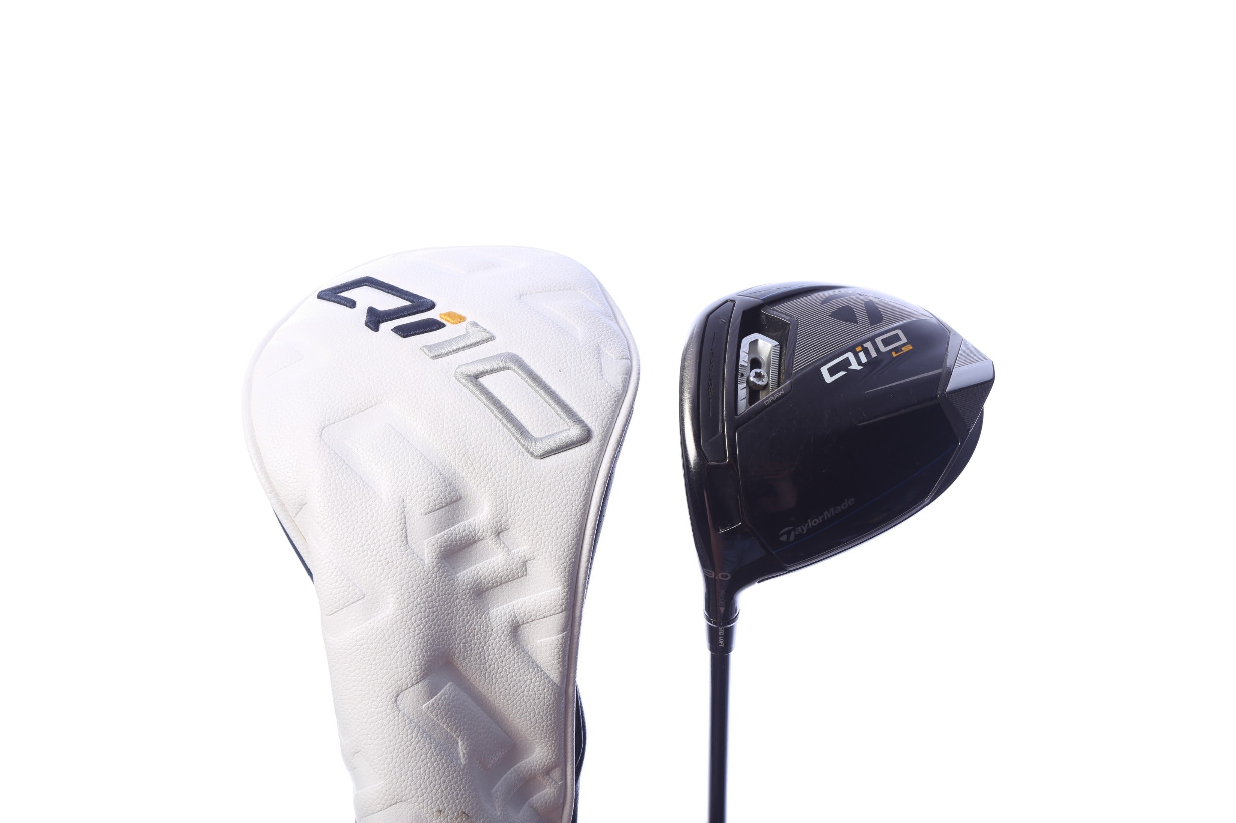 Used TaylorMade Qi10 LS Driver - 9 Degrees - Extra Stiff Flex Mitsubishi Tensei AV Series Orange  - Right-Handed