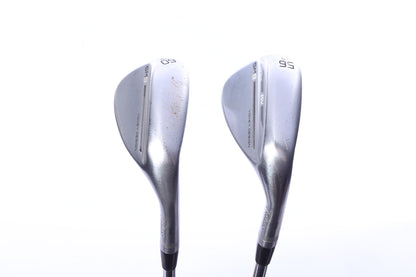 Used Titleist Vokey SM9 Tour Chrome Wedge Set - Right-Handed - 56*, 60* - Wedge Flex