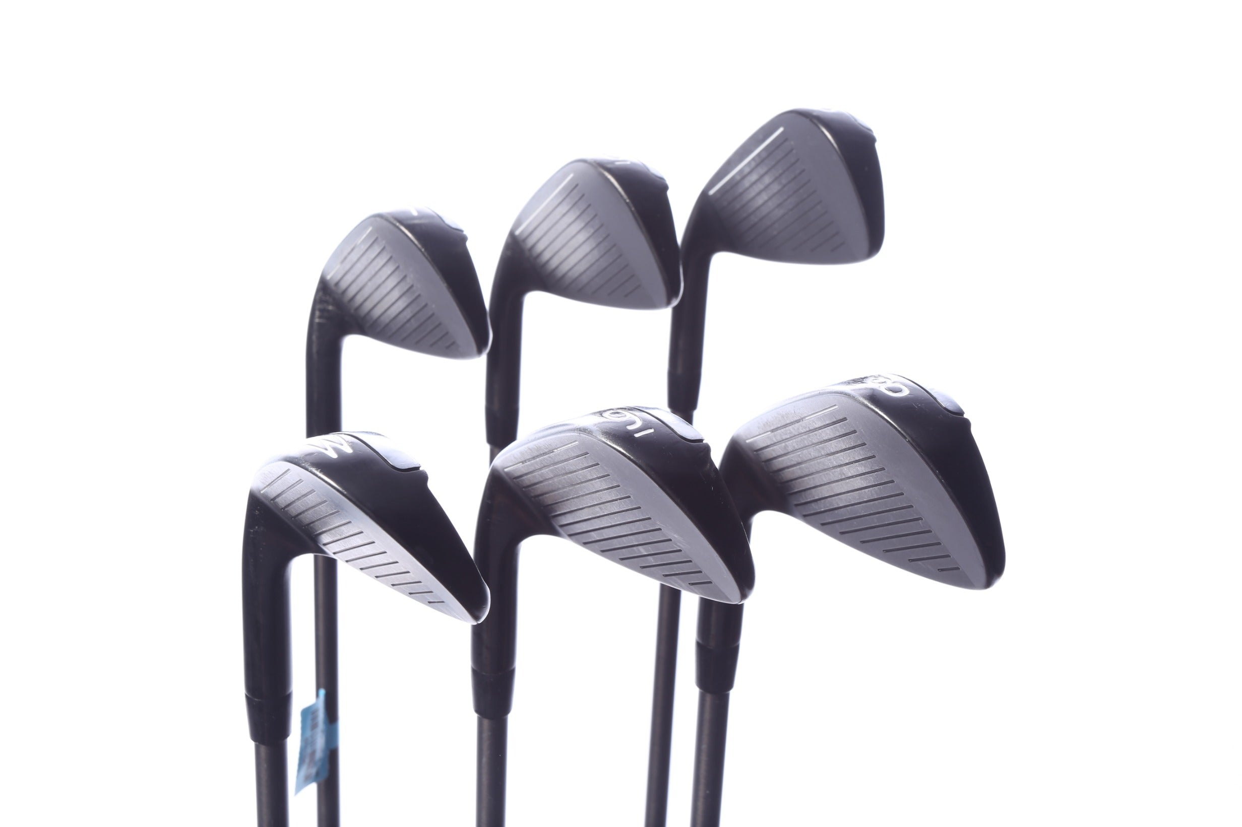 Used PXG 0311P Gen 6 Black Label Elite Iron Set - Right-Handed - 5-PW - Seniors Flex