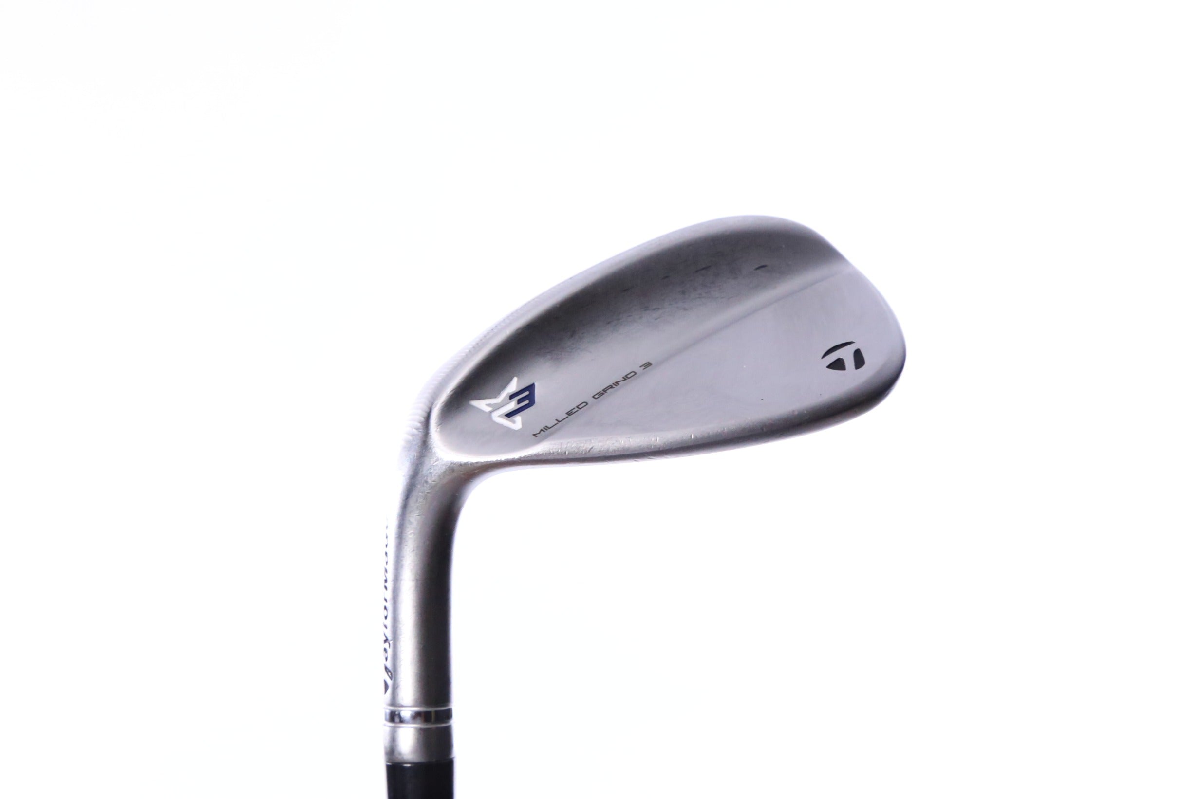 Used TaylorMade Milled Grind 3 Chrome Gap Wedge - Left-Handed - 52 Degrees - Stiff Flex-Next Round