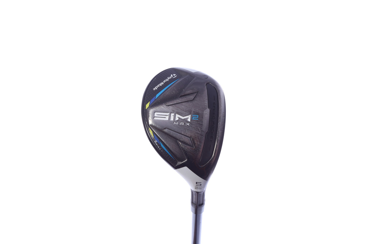 Used TaylorMade SIM2 MAX Rescue 5H Hybrid - Right-Handed - 25 Degrees - Regular Flex