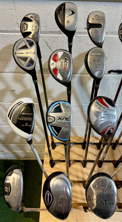 Wholesale Lot of 40 Golf Clubs - Assorted Hybrids-Next Round