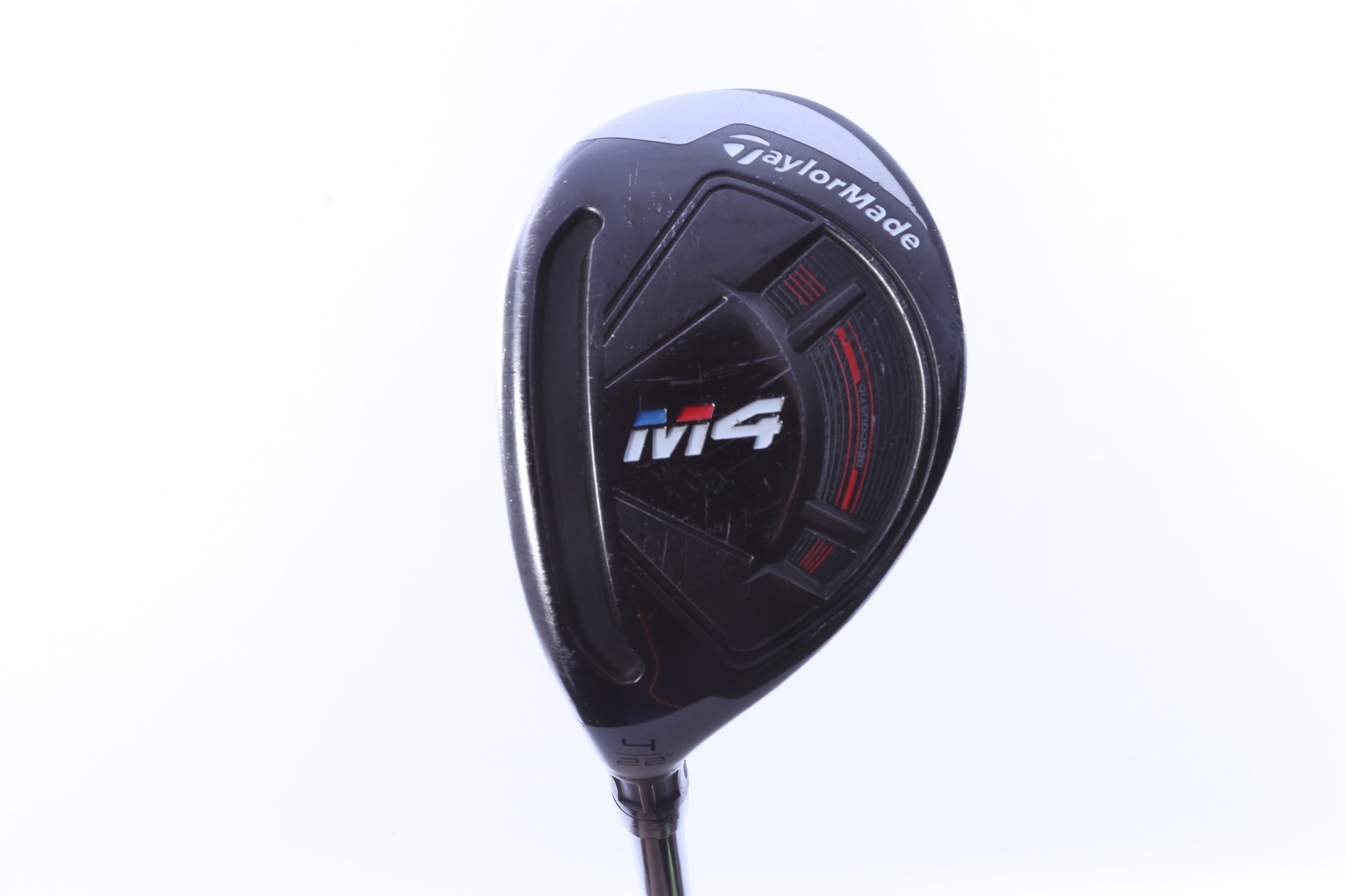Used TaylorMade M4 Rescue 4H Hybrid - Left-Handed - 22 Degrees - Regular Flex-Next Round
