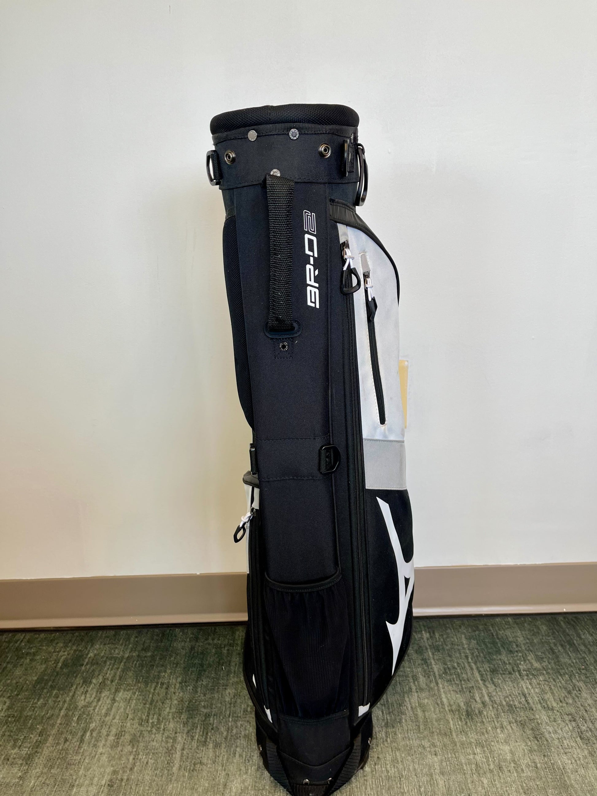 Mizuno BR-D2 Carry Sunday Golf Bag 2 Dividers/3 pockets with Strap-Next Round