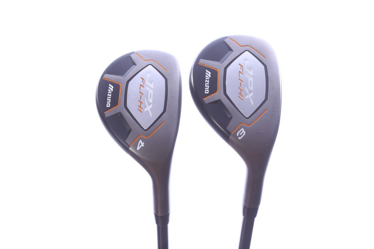Used Mizuno 2014 JPX Fli-Hi Hybrid Set - Right-Handed - 3H, 4H - Ladies Flex