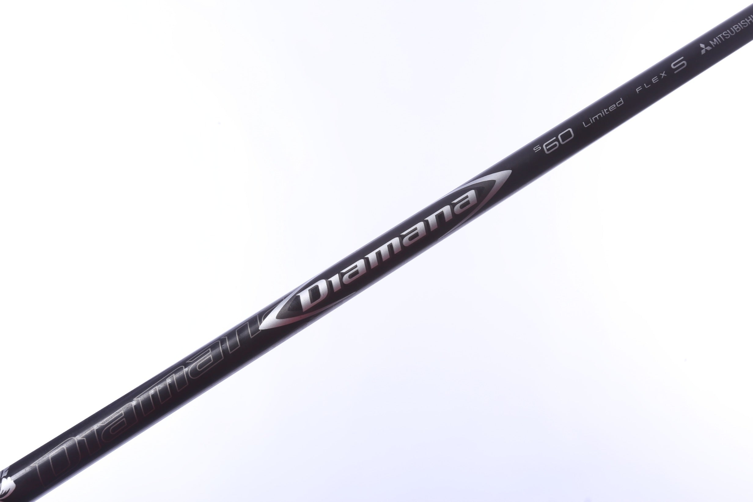Used Mitsubishi Diamana S Limited Driver Shaft Stiff Flex Graphite - 44.5 in - TaylorMade M Adapter-Next Round