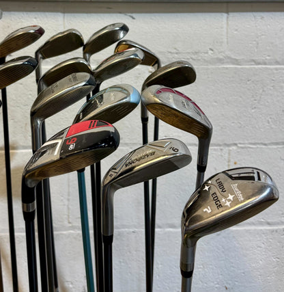 Wholesale Lot of 40 Golf Clubs - Assorted Hybrids-Next Round