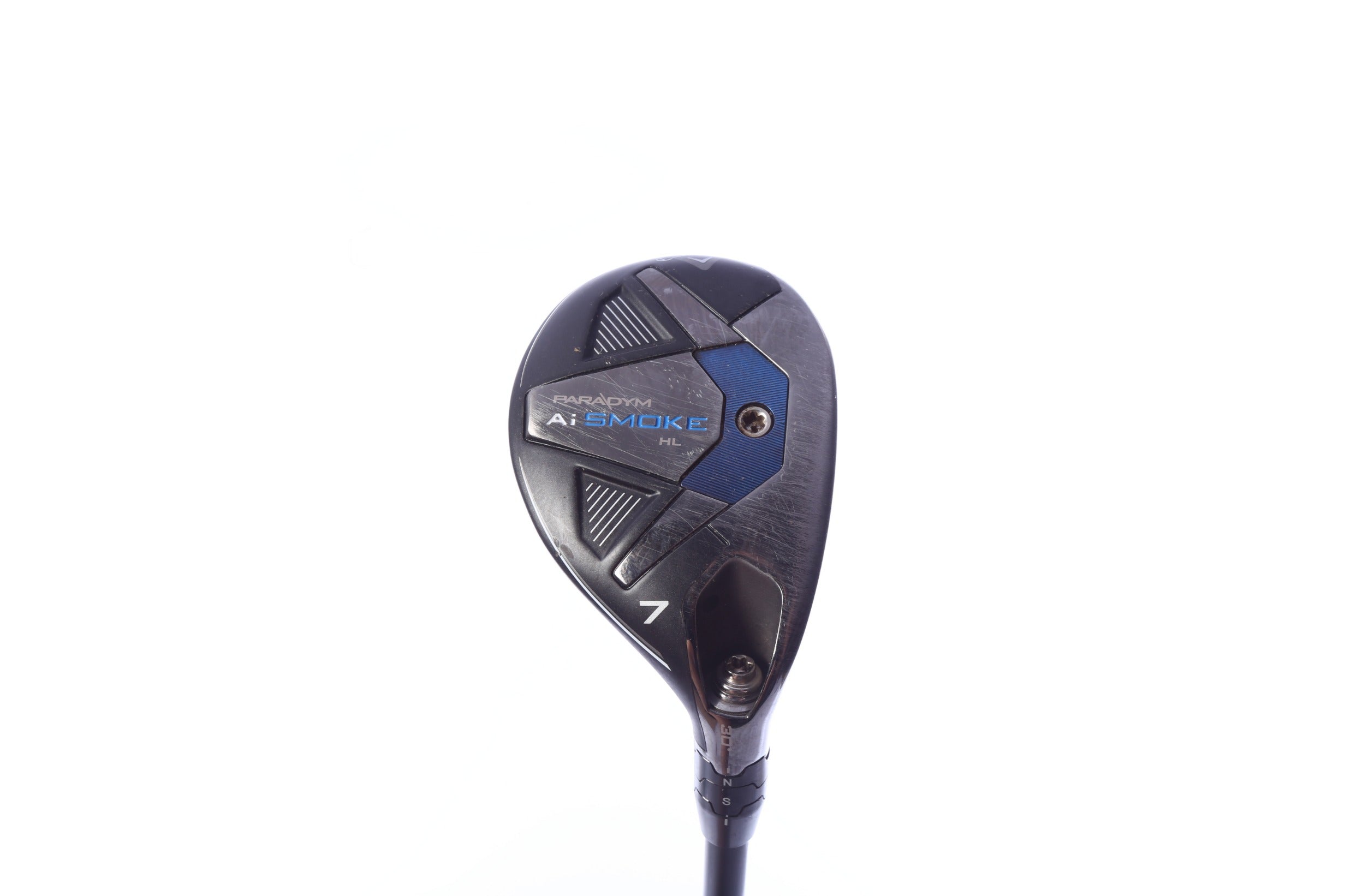 Used Callaway Paradym Ai Smoke HL 7H Hybrid - Right-Handed - 30 Degrees - Seniors Flex