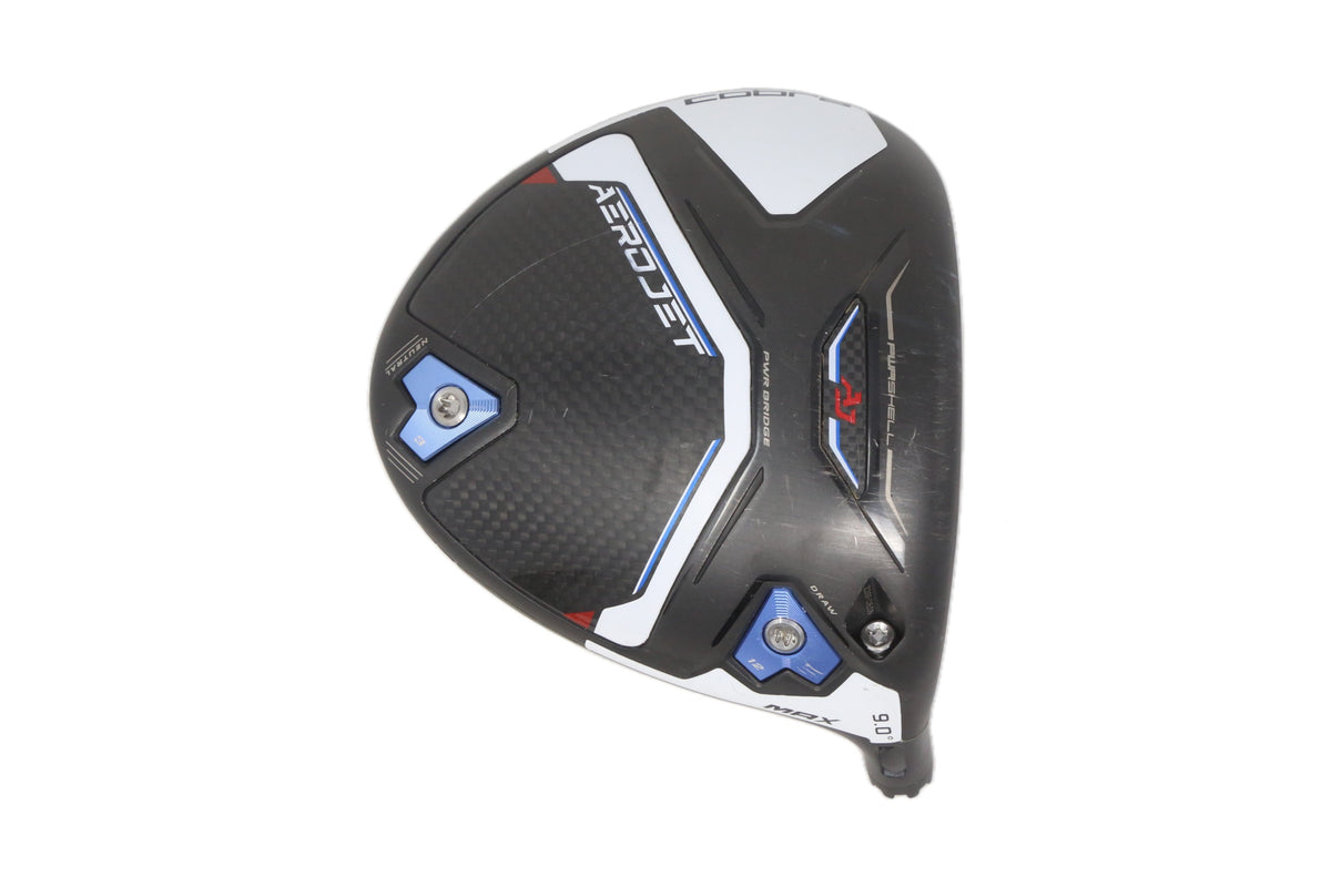 Used Cobra AeroJet MAX Driver - HEAD ONLY - Right-Handed - 9 Degrees-Next Round