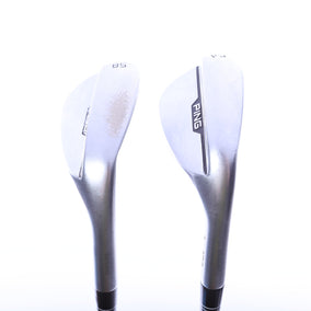 Used Ping s159 Chrome Wedge Set - Right-Handed - 54*, 58* - Wedge Flex-Next Round
