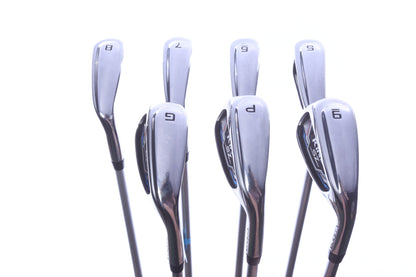 Used Cobra  King SpeedZone One Length Iron Set - Right-Handed - 5-PW, GW - Regular Plus Flex