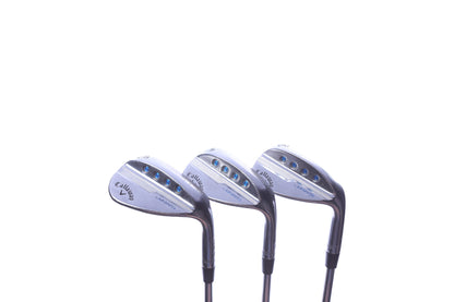 Used Callaway JAWS MD5 Chrome Wedge Set - Right-Handed - 52*, 56*, 60* - Stiff Flex