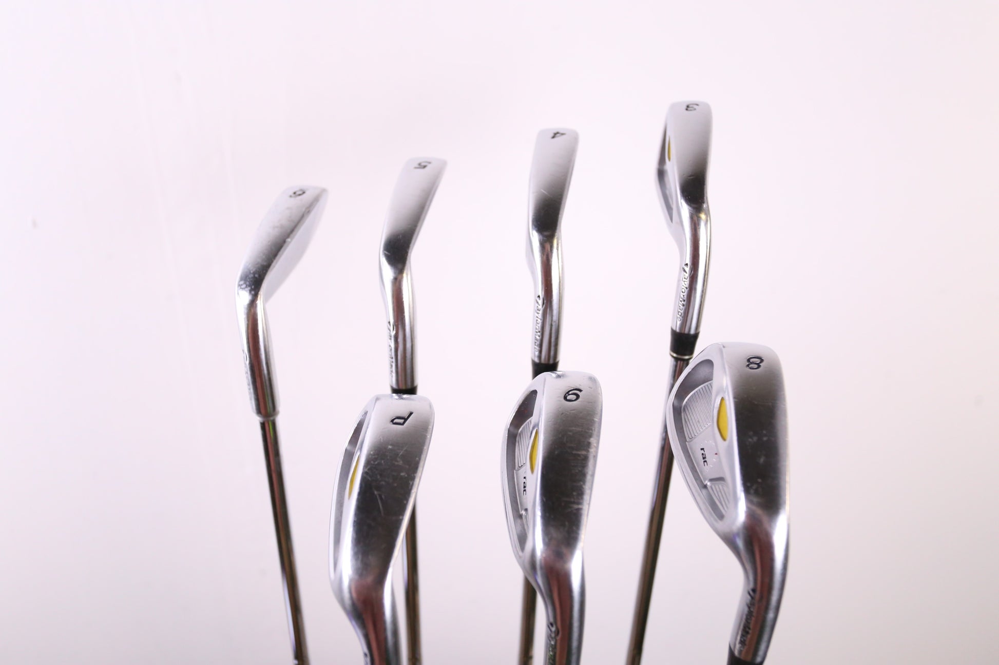 Used TaylorMade rac LT Iron Set - Right-Handed - 3-6, 8-PW - Stiff Flex-Next Round