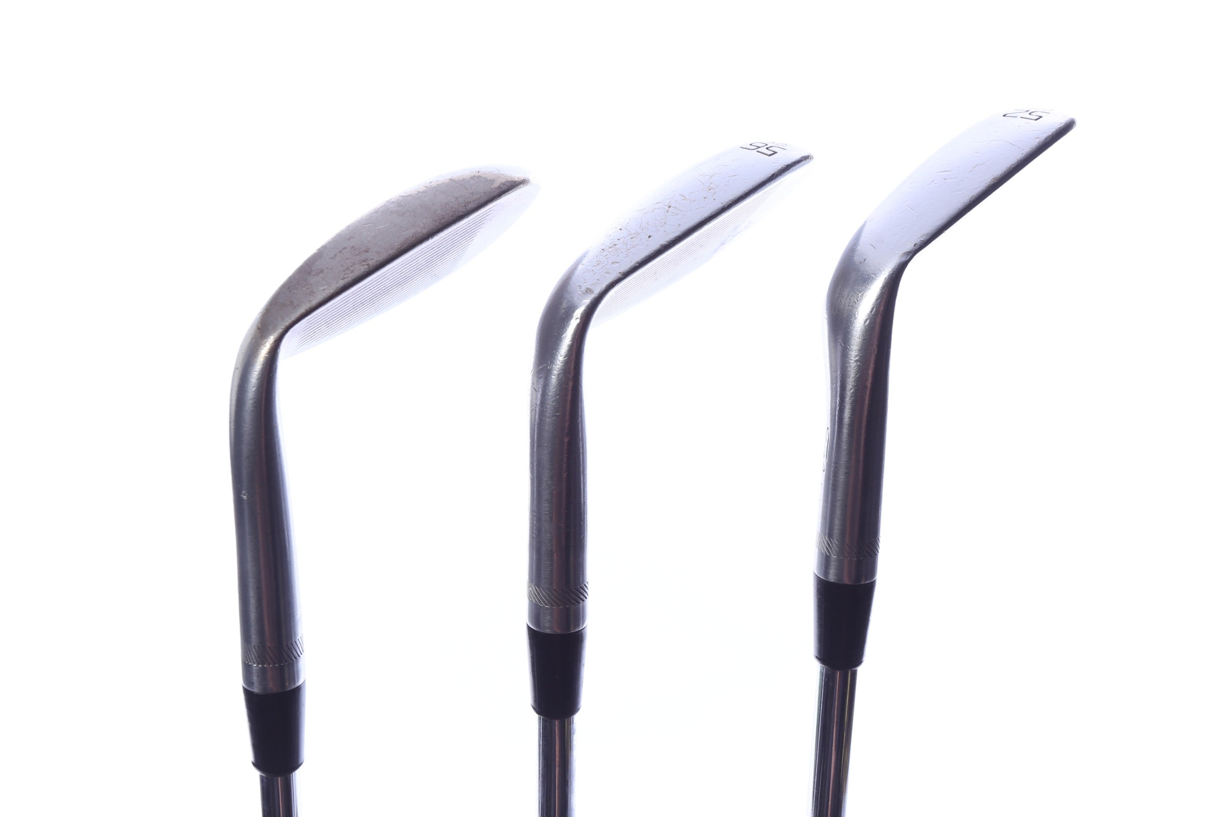 Used Titleist Vokey SM9 Tour Chrome Wedge Set - Right-Handed - 52*, 56*, 60* - Stiff Flex-Next Round