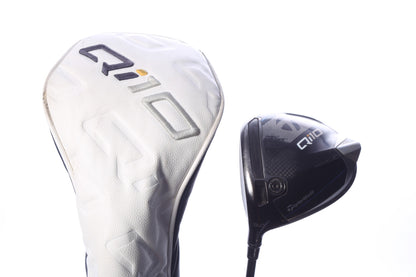 Used TaylorMade Qi10 Driver - 9 Degrees - Stiff Flex Mitsubishi C6 Blue - Left-Handed-Next Round