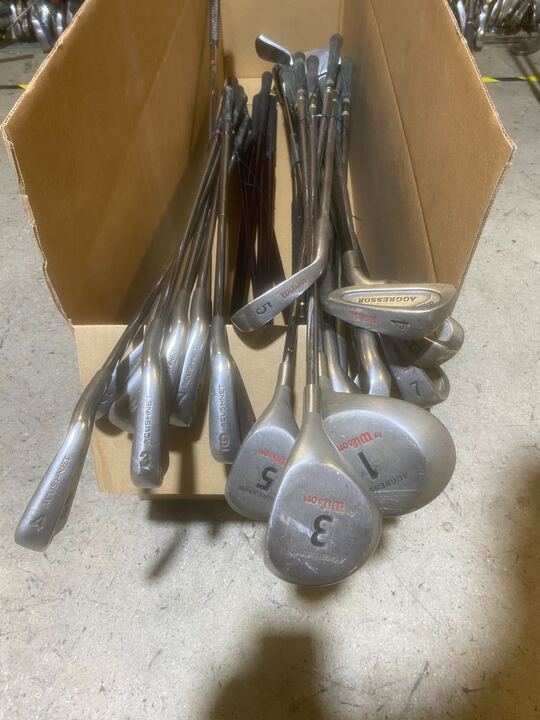 Wholesale Lot of 5 Iron Sets. Wilson, Acushnet etc.-Next Round