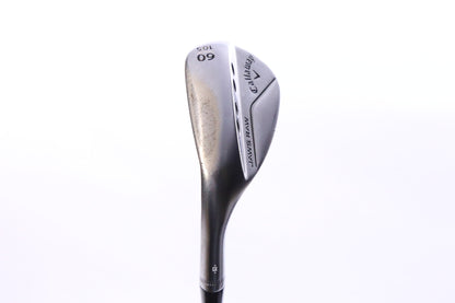 Used Callaway JAWS Raw Chrome Lob Wedge - Left-Handed - 60 Degrees - Stiff Flex-Next Round