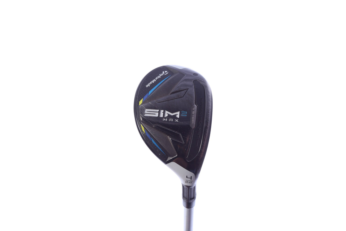 Used TaylorMade SIM2 MAX Rescue 4H Hybrid - Right-Handed - 22 Degrees - Ladies Flex