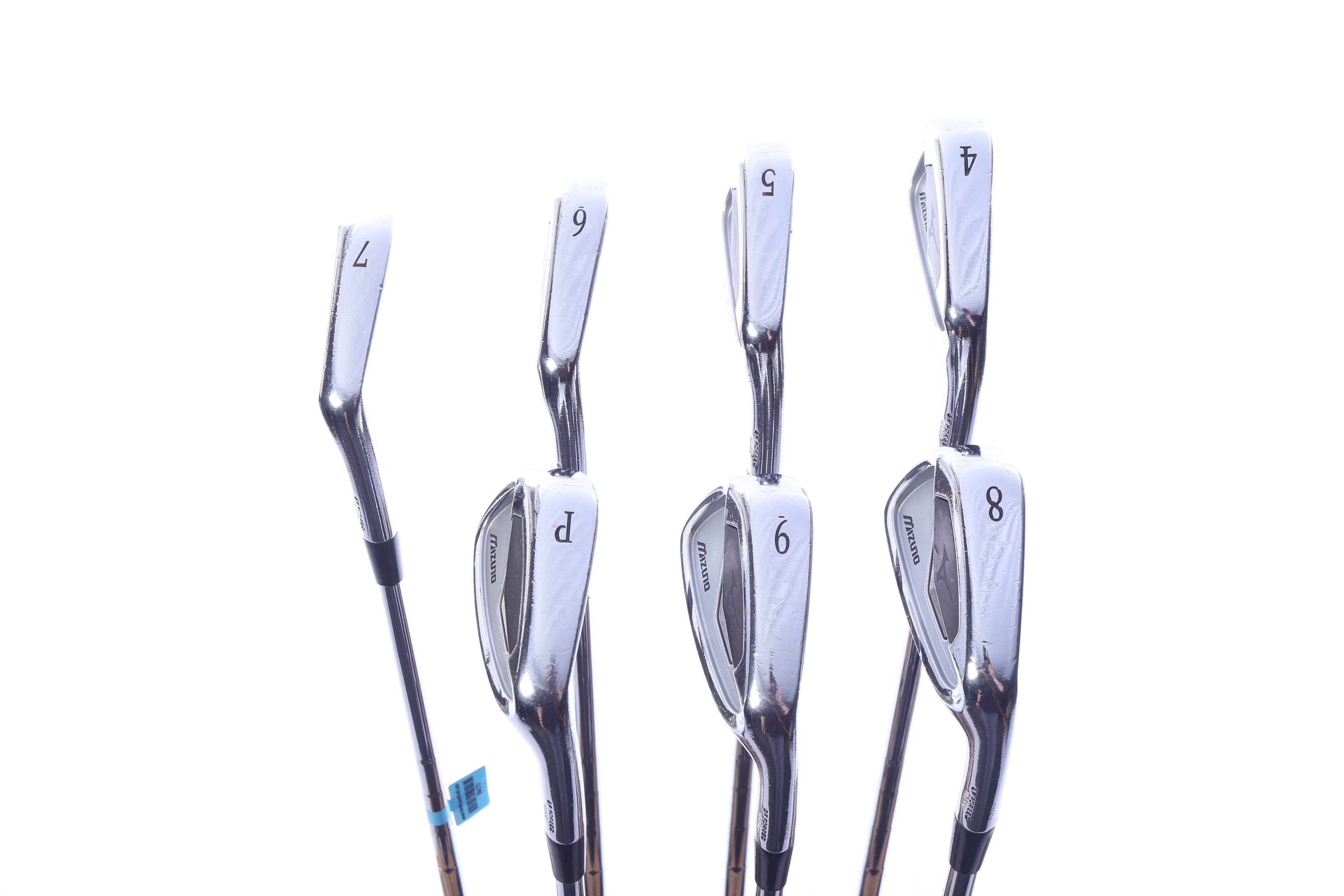 Used Mizuno MP 15 Iron Set - Right-Handed - 4-PW - Extra Stiff Flex