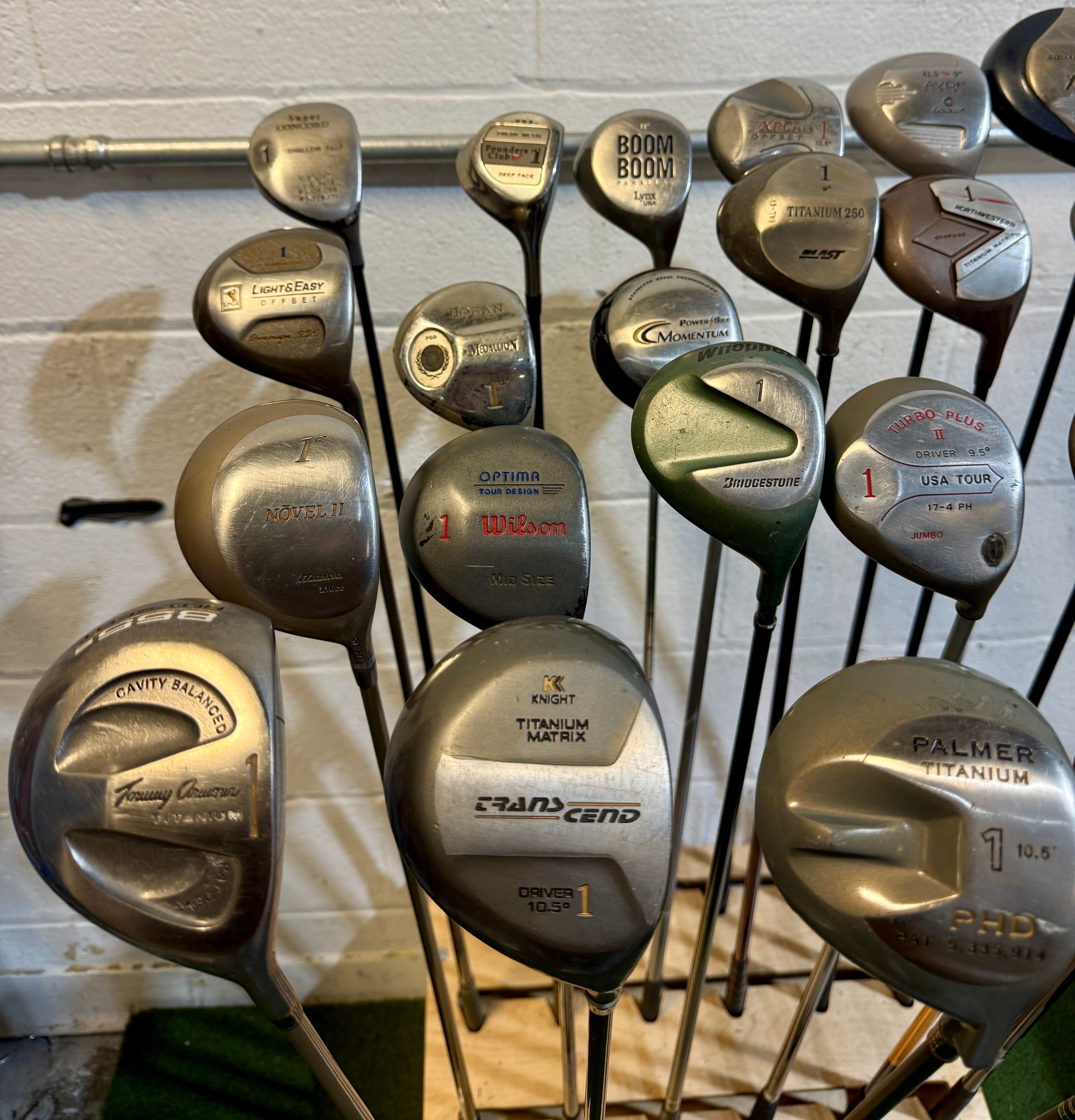 Wholesale Lot of 30 Golf Clubs - Assorted Drivers - Various Lofts/Lengths/Flexes