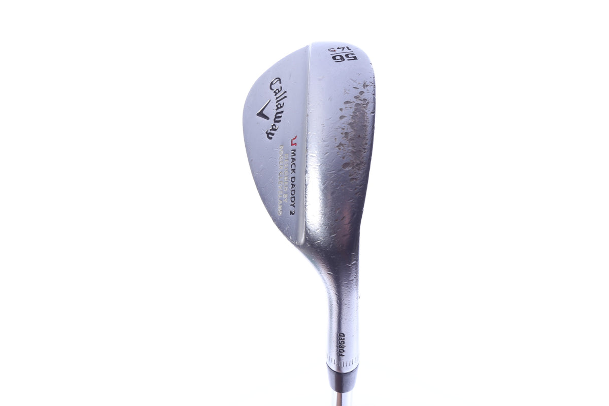 Used Callaway Mack Daddy 2 Chrome Sand Wedge - Right-Handed - 56 Degrees - Wedge Flex