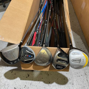 Wholesale Lot of 30 Nicklaus, Patriot Golf, Voltage, etc Driver, Woods, Hybrids-Next Round