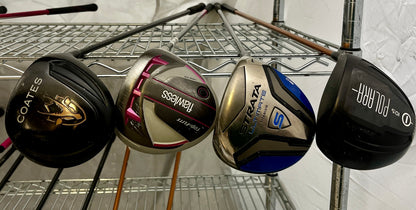 Wholesale Lot of 20 Golf Clubs - Right-Handed - Drivers, Woods and Hybrids-Next Round