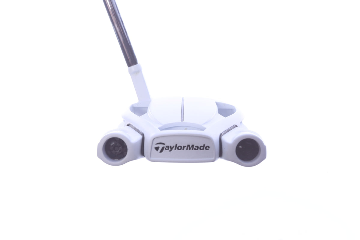 Used TaylorMade Spider Ghost White Small Slant Putter - Right-Handed - 33 in - Mallet