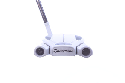 Used TaylorMade Spider Ghost White Small Slant Putter - Right-Handed - 33 in - Mallet