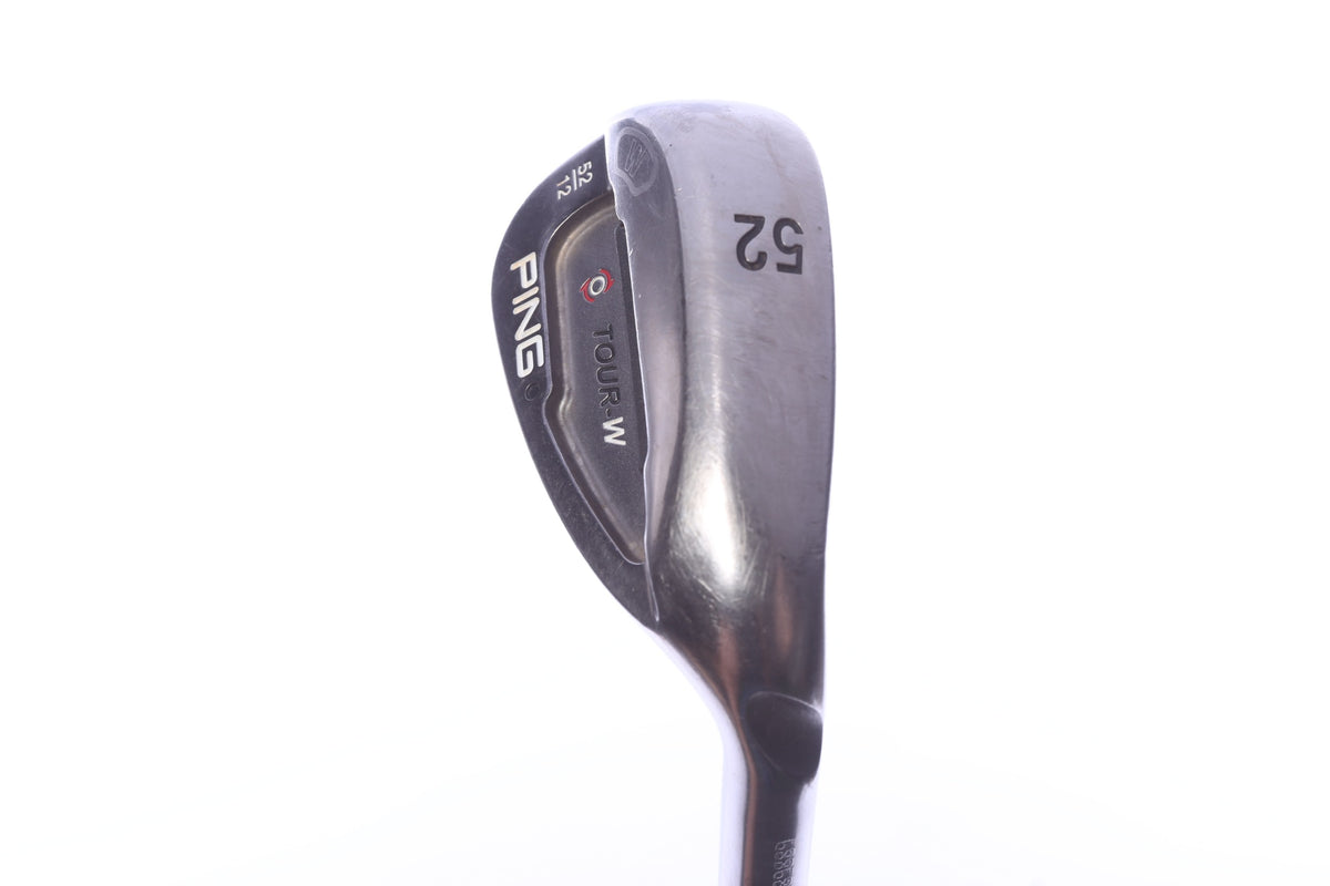 Used Ping Tour-W Black Chrome Nickel Gap Wedge - Right-Handed - 52 Degrees - Wedge Flex