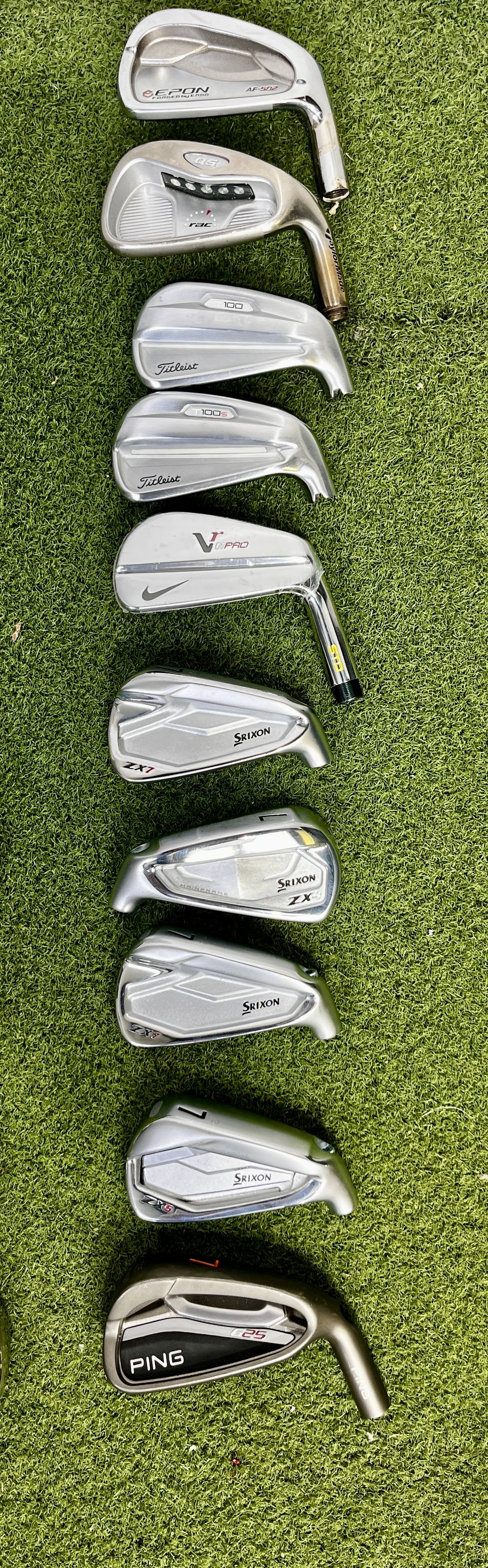 Wholesale Lot of 40 Assorted Fitting irons - Assorted Brands Including Callaway-Next Round
