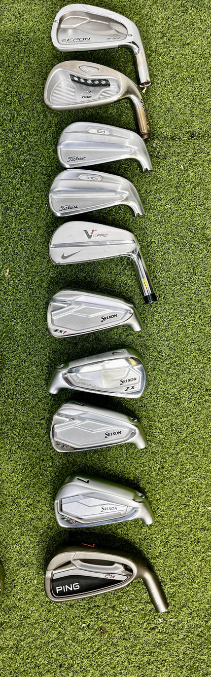 Wholesale Lot of 40 Assorted Fitting irons - Assorted Brands Including Callaway-Next Round