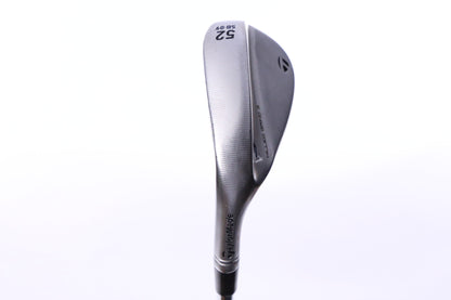 Used TaylorMade Milled Grind 3 Chrome Gap Wedge - Left-Handed - 52 Degrees - Stiff Flex-Next Round
