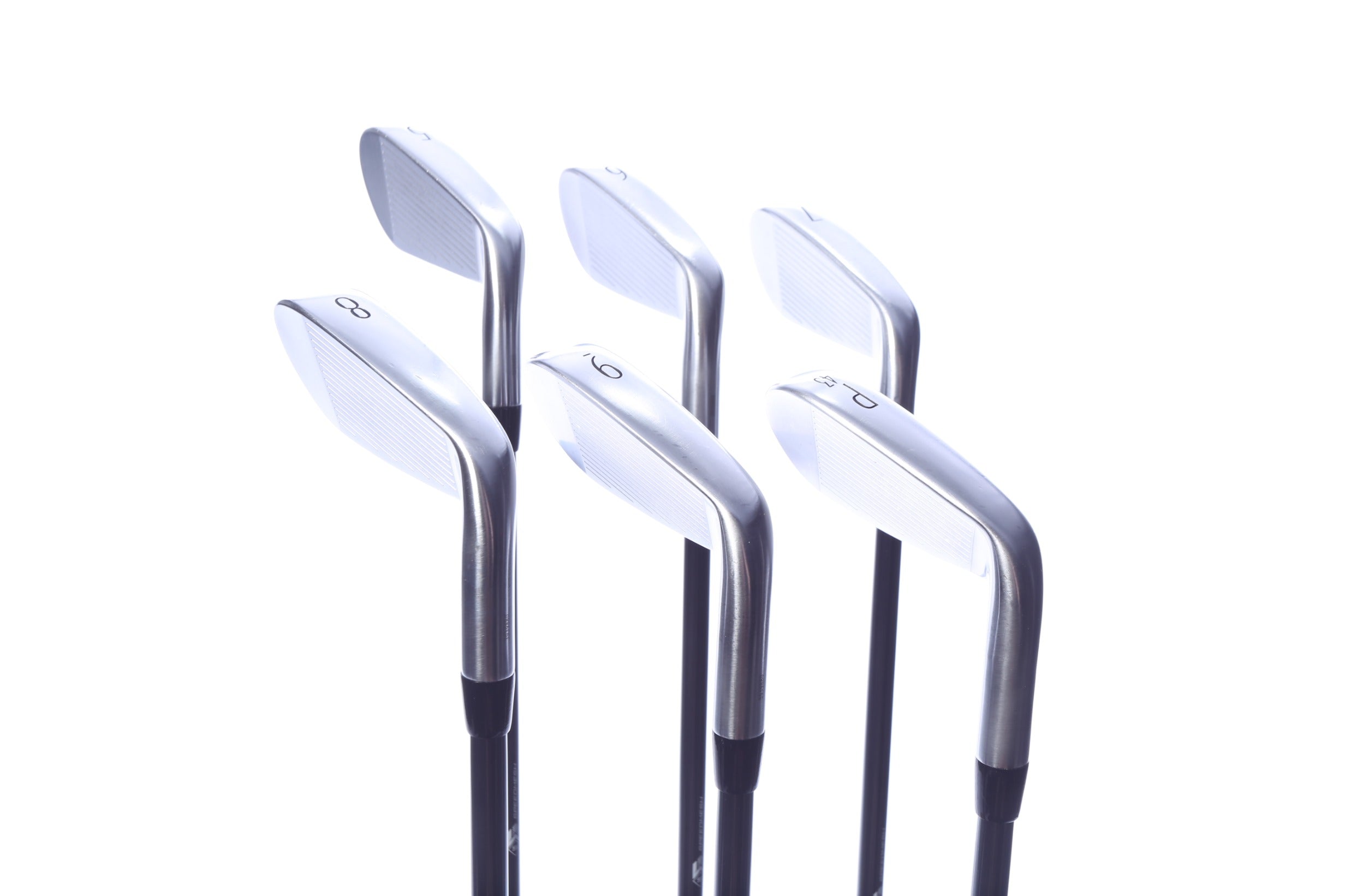 Used Titleist T350 Iron Set - Left-Handed - 5-PW - Seniors Flex