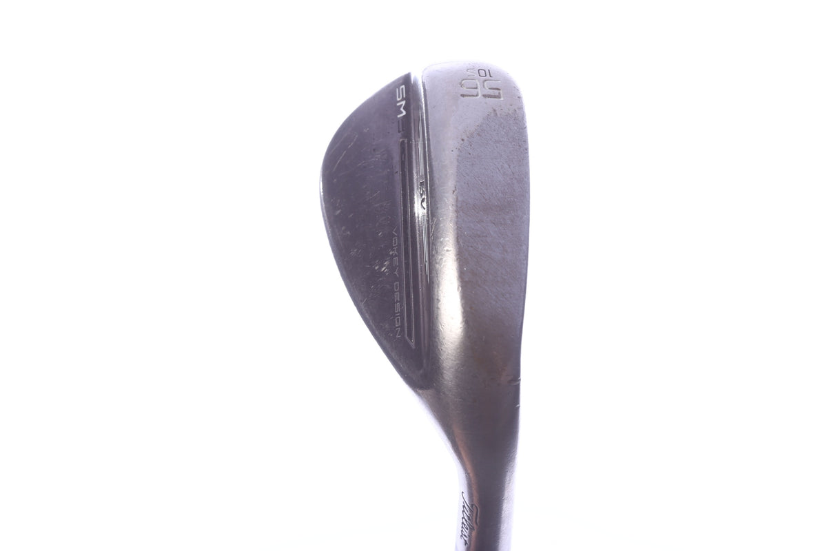Used Titleist Vokey SM9 Brushed Steel Sand Wedge - Right-Handed - 56 Degrees - Wedge Flex-Next Round