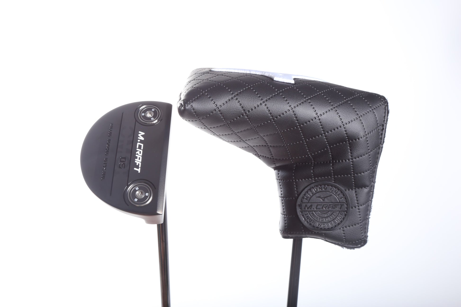 Used Mizuno OMOI Type 05 Black Ion Putter - Right-Handed - 35 in - Mallet-Next Round