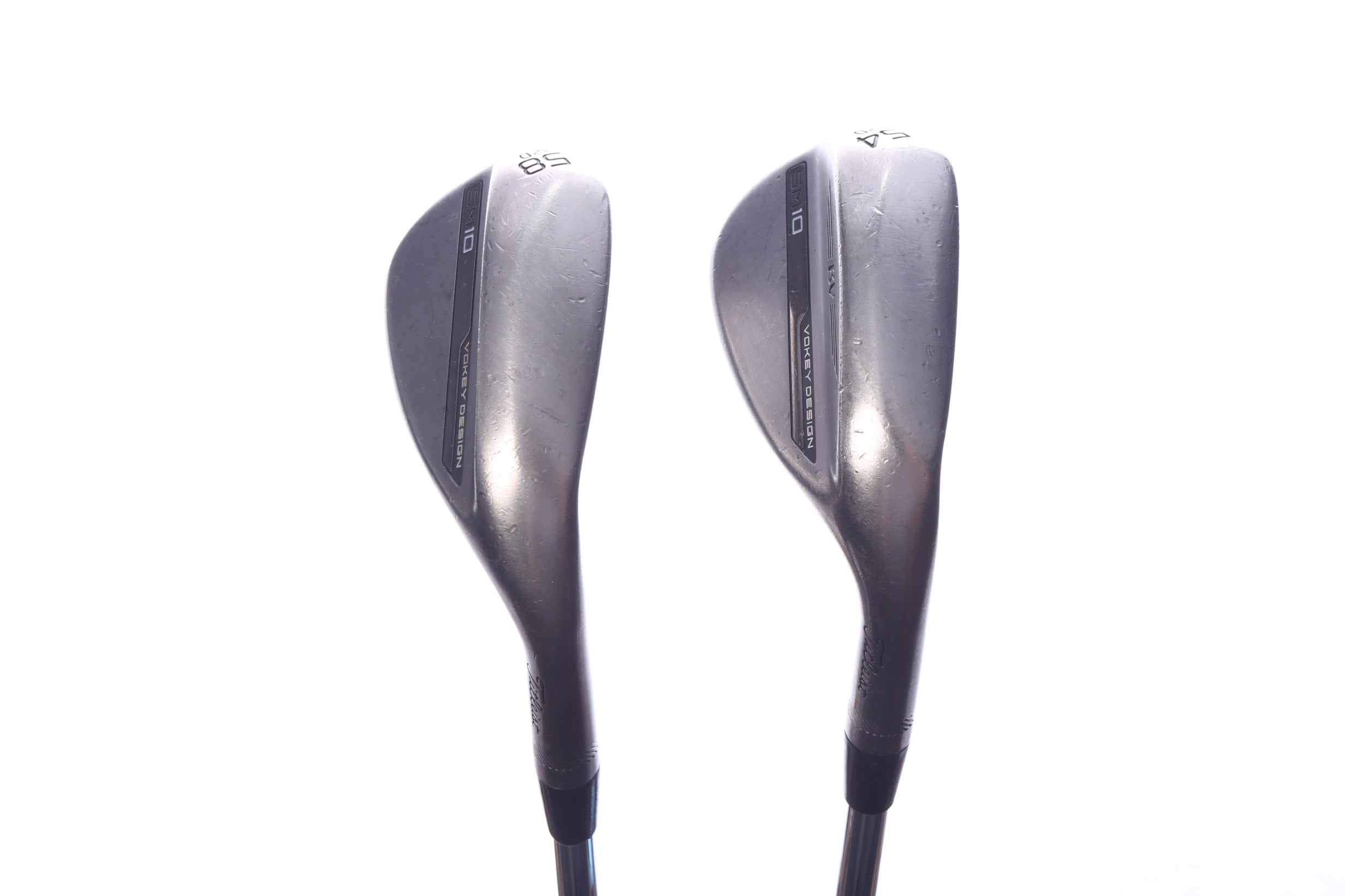 Used Titleist Vokey SM10 Nickel Wedge Set - Right-Handed - 54*, 58* - Regular Flex-Next Round