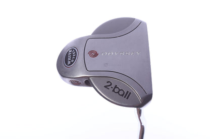 Used Odyssey White Steel 2-Ball Mid Putter - Right-Handed - 32 in - Mallet