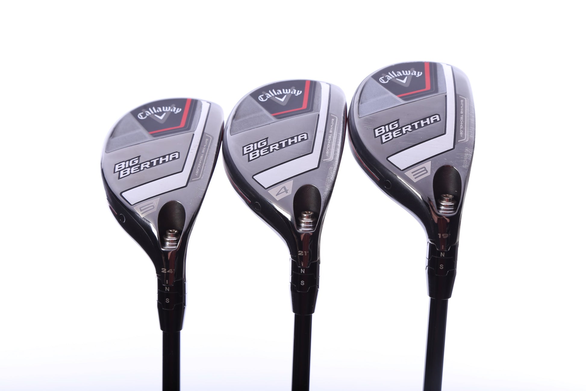 Used Callaway Big Bertha 23 Hybrid Set - Right-Handed - 3H, 4H, 5H - Ladies Flex-Next Round