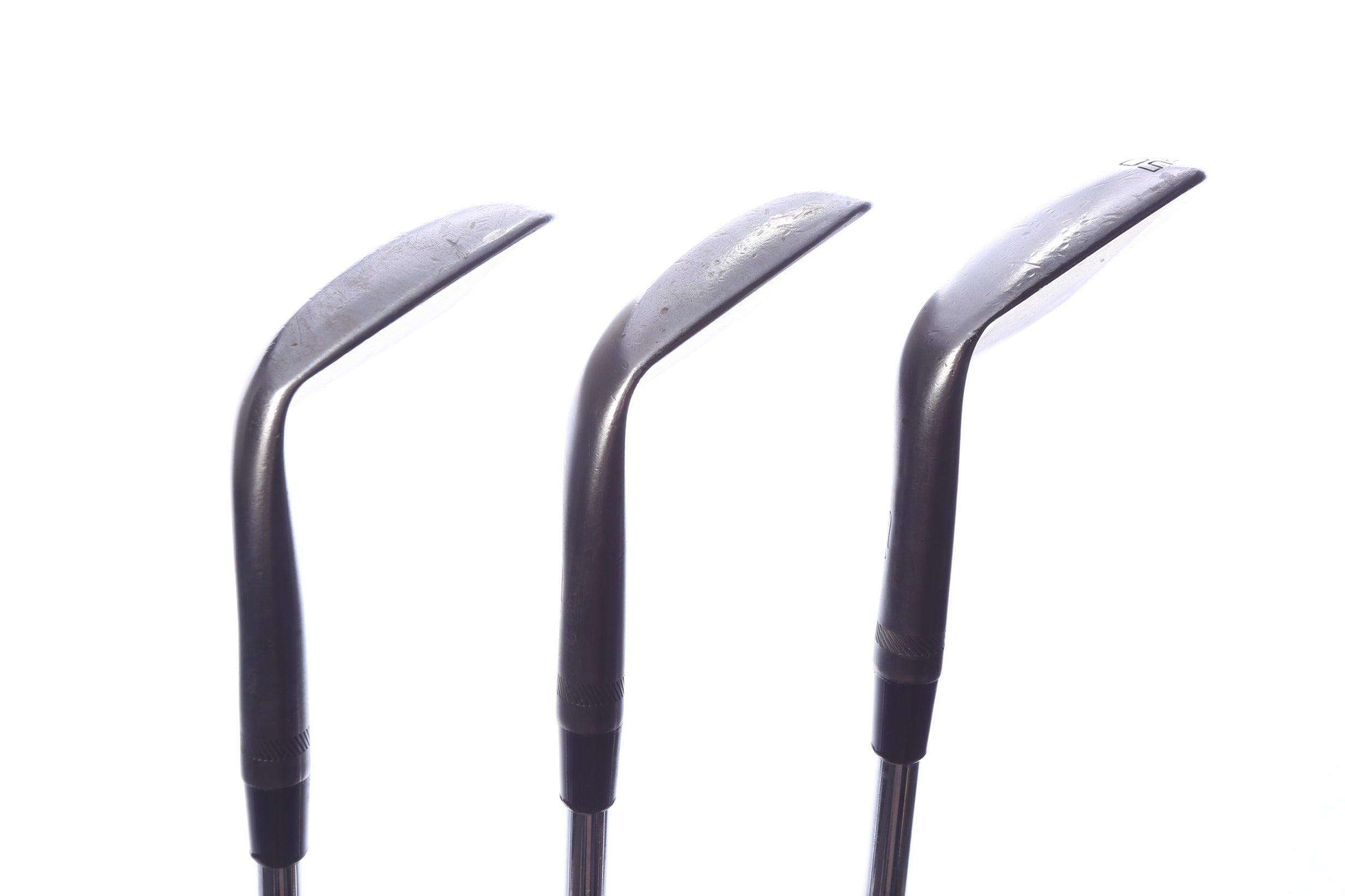 Used Titleist Vokey SM8 Jet Black Wedge Set - Right-Handed - 50*, 54*, 60* - Extra Stiff Flex-Next Round