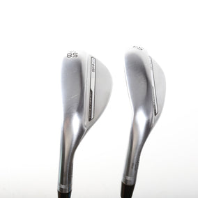 Used Titleist Vokey SM10 Tour Chrome Wedge Set - Left-Handed - 54*, 58* - Wedge Flex-Next Round