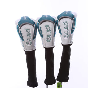 Used Ping Rhapsody 2015 Wood Set - Right-Handed - 3W, 5W, 7W - Ladies Flex-Next Round