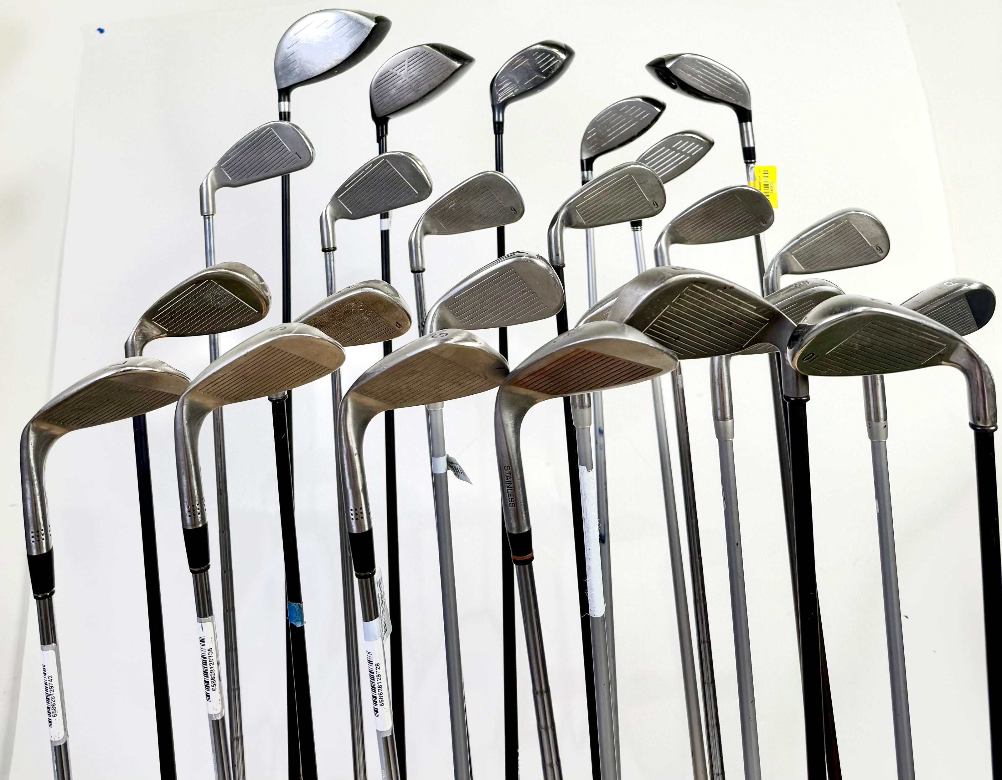 Wholesale Lot of 24 Golf Clubs - Right and left-Handed - Assorted Golf Clubs-Next Round